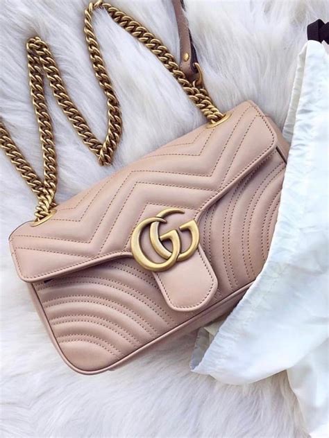 pink gucci purse with gold chain|gucci marmont dusty pink.